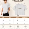 Grey melange t-shirt men's casual look on plain white background
