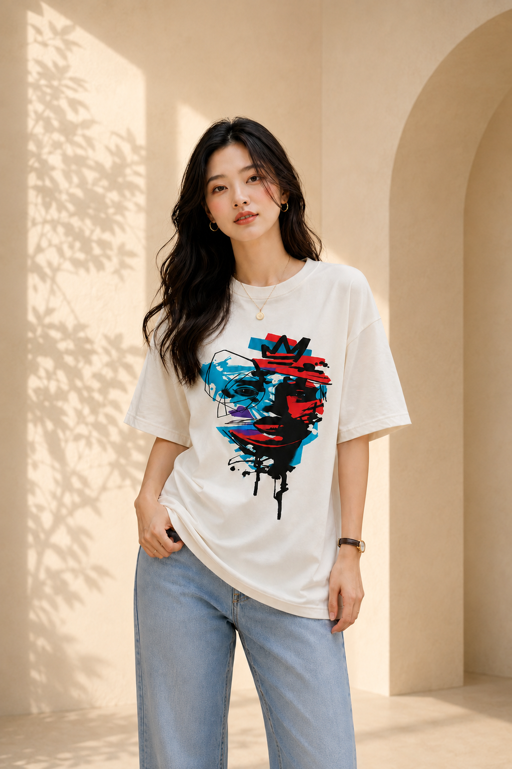 Women's premium oversized T-shirt collection